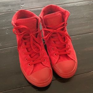 Red Converse Shoes